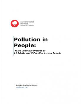 Report: Pollution in People: Toxic Chemical Profiles of 11 Adults and 5 Families Across Canada