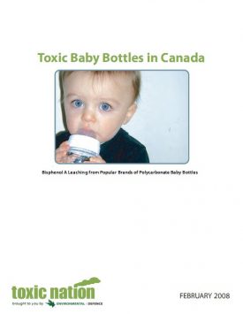 Report: Toxic Baby Bottles in Canada