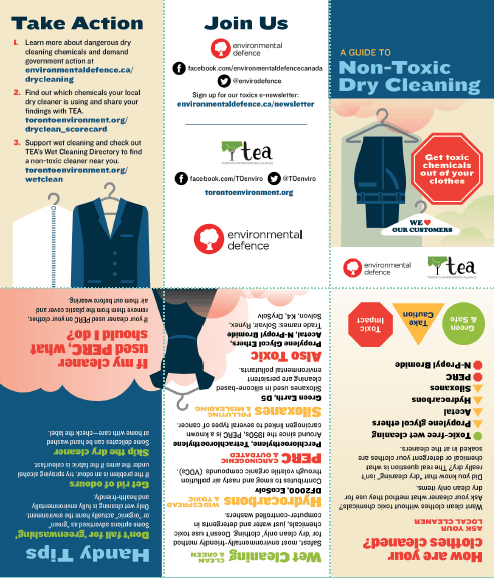 The Environmental Defence Guide to Non-Toxic Dry Cleaning