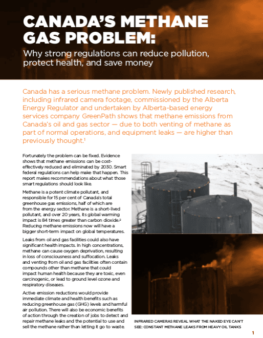 Canada’s Methane Gas Problem