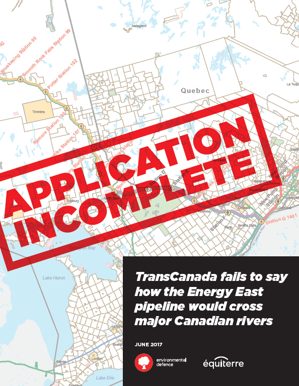 Report: Application Incomplete