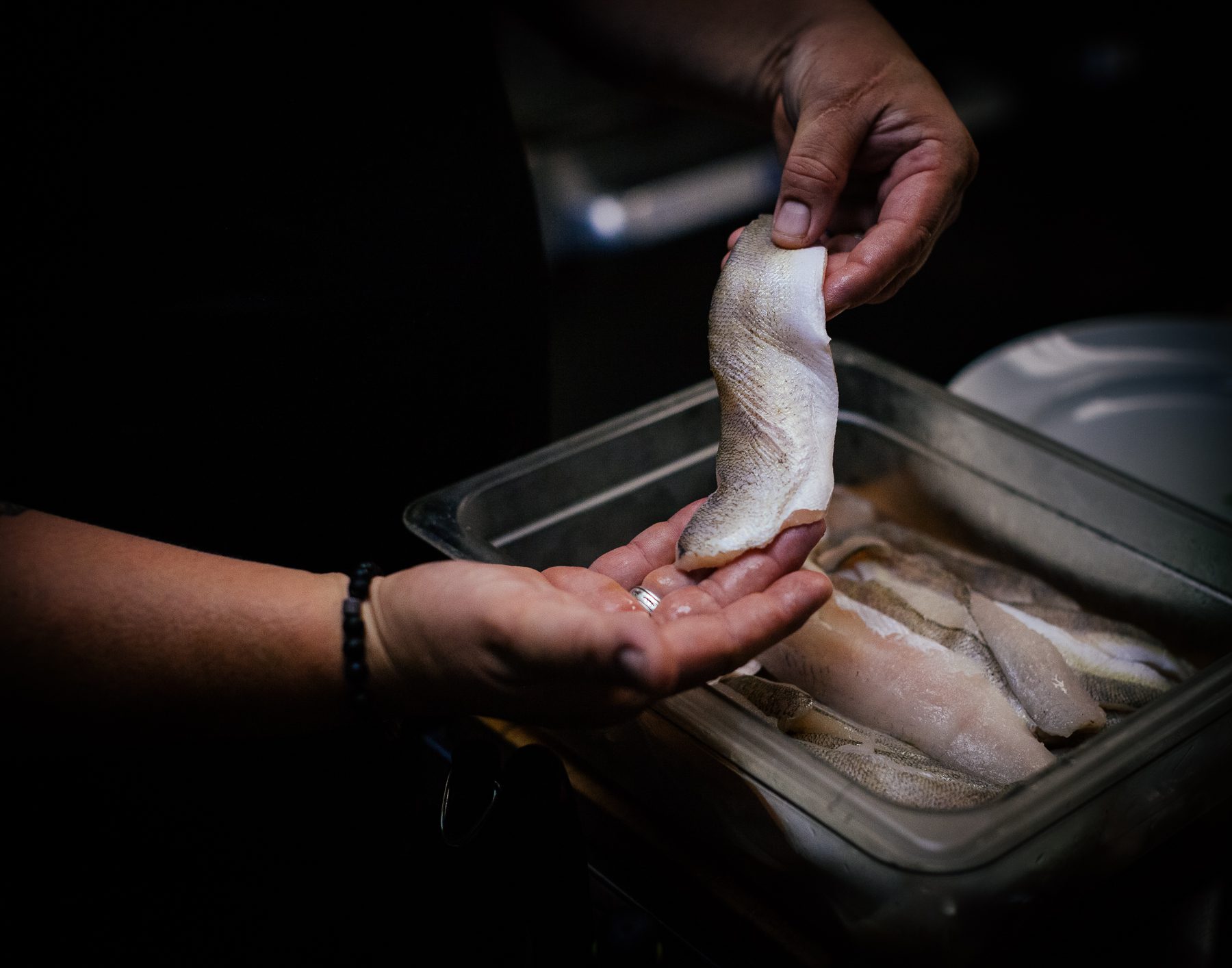 these days. He rarely has whitefish available, and never serves smelt anymore (it isn’t available). Anthony has noticed that fish prices are going up, which he figures is due to the lack of abundance. 