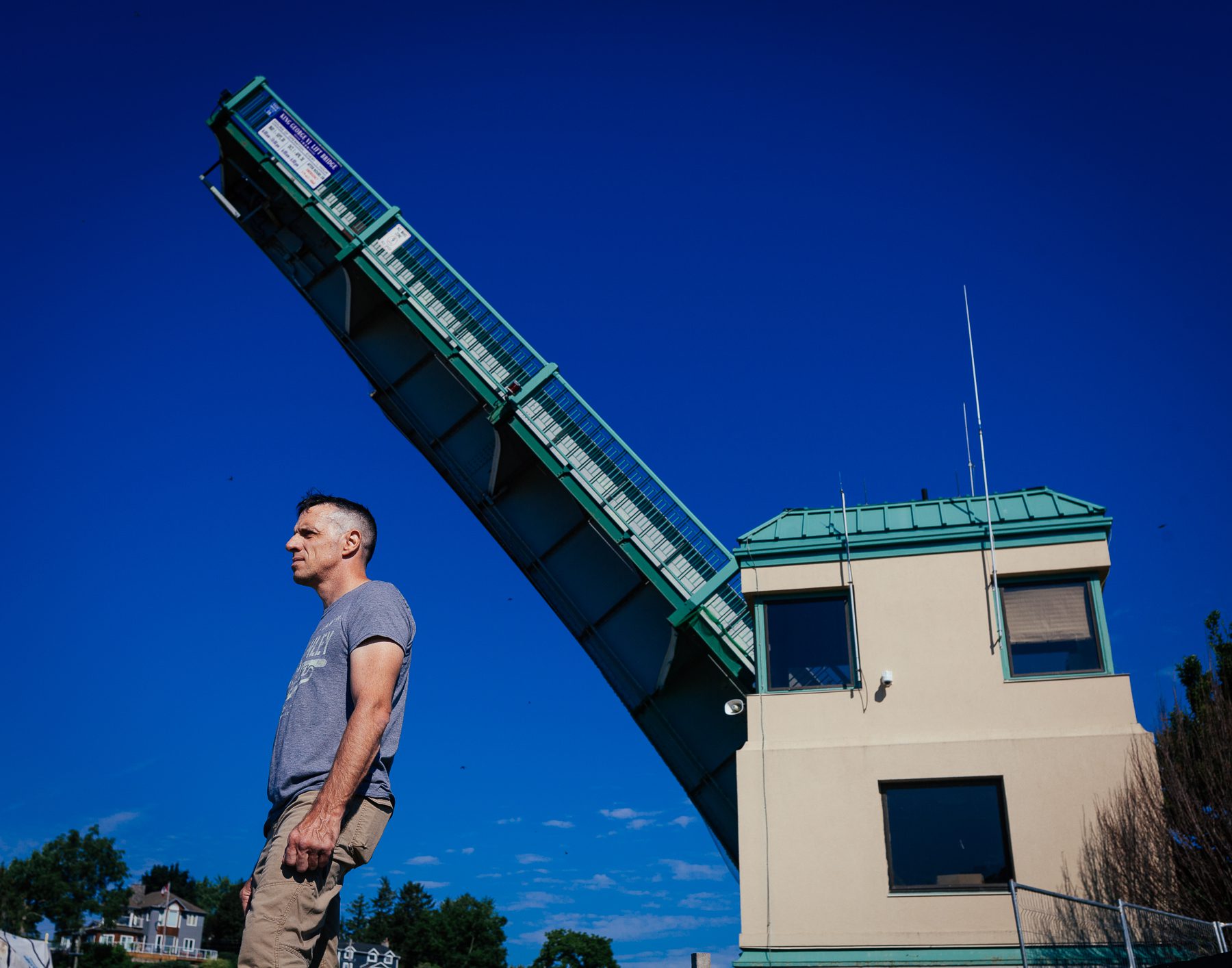 In 2011, aside from firefighting, Todd started studying to be a paramedic. In the summers, Todd worked controlling Port Stanley’s iconic lift bridge. In 2013, Todd began to drive into London to work as a paramedic.