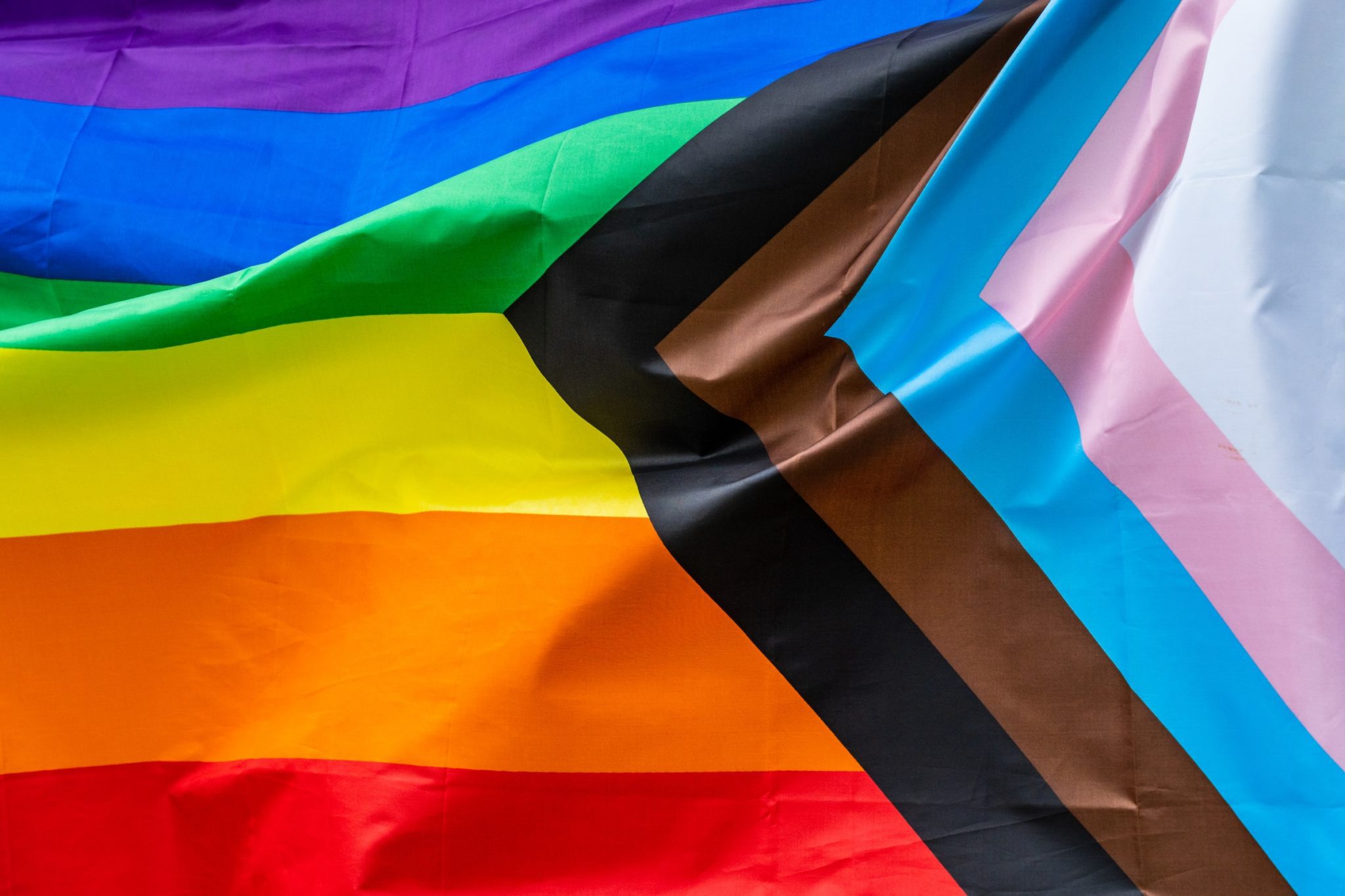 Inclusive pride flag