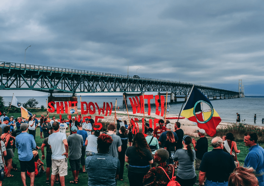 Line 5 Michigan Indigenous